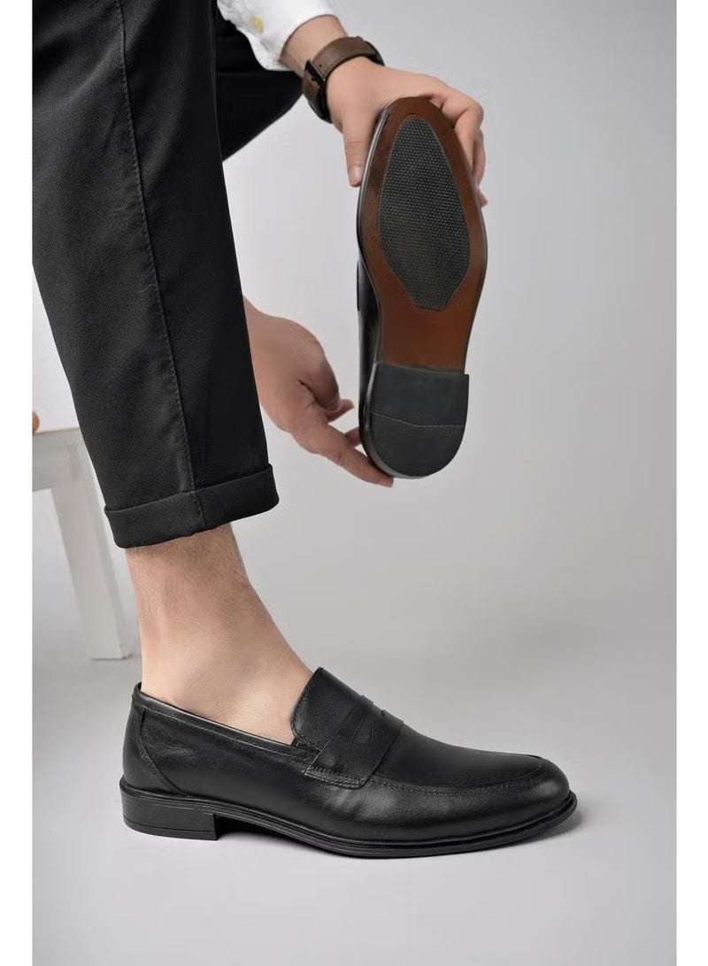 muggo H0140 أحذية جلدية كلاسيكية يومية مضمونة للرجال - Image 3